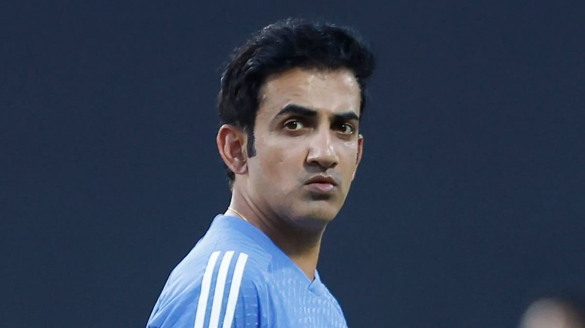 ভারতীয় ক্রিকেট দলের প্রধান কোচ গৌতম গম্ভীর